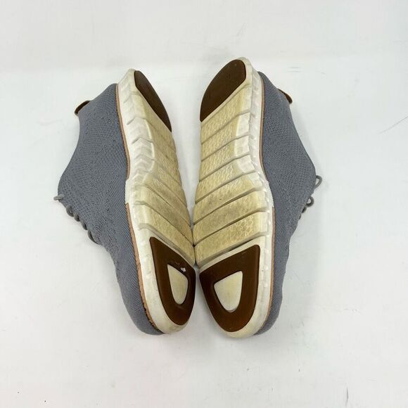 Cole Haan Oxfords Mens 10 Ironstone Gray Zerogrand Stitchlite Wingtip Lace-Up - Picture 6 of 9